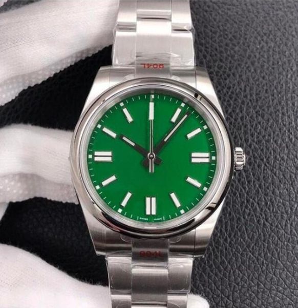 

2021 quality 7 colors lovers couples mens womens sapphire movement watch 31mm 36mm 41mm automatic mechanical stainless steel oyster perpetua, Slivery;brown