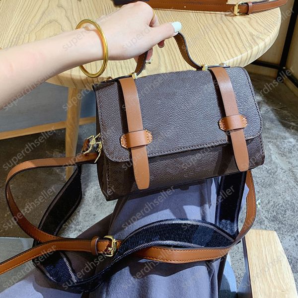

fashion letters bag satchels cross body designer handbag multiple pockets tote shoulder bags purse classic retro messenger pack pochette han