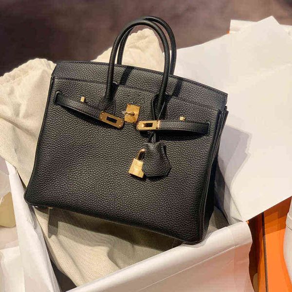 

crossbody bags hemes luxury same layer cowhide litchi pattern large capacity leather hand-held single shoulder g9lr