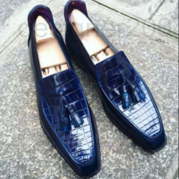 

dress shoes designer men's pu leather four seasons business dress shoes blue low heel fringed decorative leoford sx1901 gr1a, Black