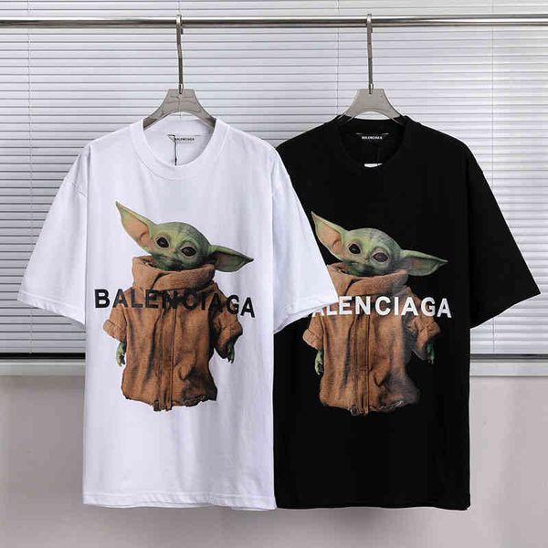 

balevciaga tee shirt gvasalia short designers sleeve t-shirt half sleeve 'nsizdhortslvet, White