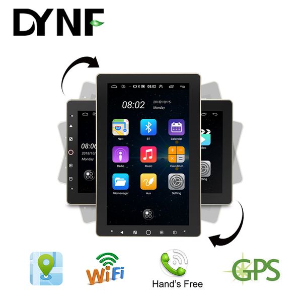 

dynf 10.1 inch car video bluetooth phonelink hd car navigation android carplay eq autoradio