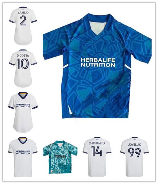 

2022 2023 chicharito la galaxy fans version soccer jersey j.dos santos hernandez 22 23 kamaranavy football shirt, Black;yellow