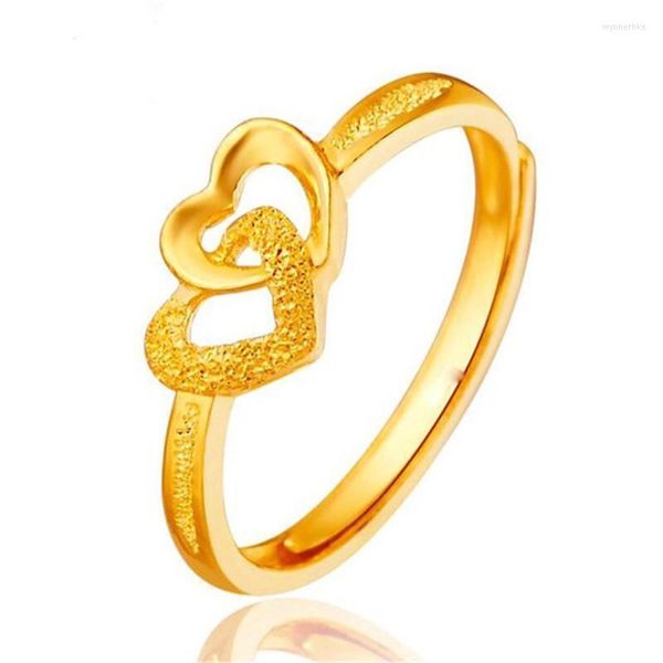 Обручальные кольца романтическое романтическое 24 -километровое золото