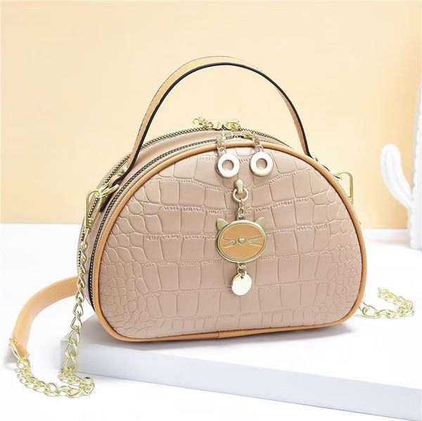 

designer bags grade leather brand new fashionable cross-body chain bag 22cm