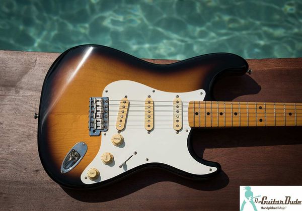 

st57 dmc sunburst -1957 ('57) st reissue - cij electric guitar