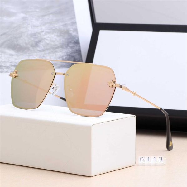

2020 polarization bee fashion trend uv sunglasses 0113 driving sunglasses luxury brand men's glasses eye care fashion hig302a