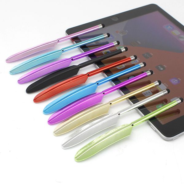 Penne touch screen con penna stilo Legend Feather per smartphone universale telefono Android DHL / Fedex gratuiti