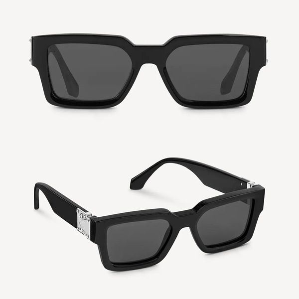 Óculos de sol Masculino MILLIONAIRE 3D Armação 1413E Luxo Acetato Grosso Clássico Óculos de Sol Feminino Caixa Original