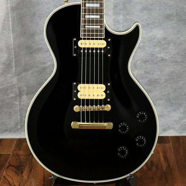 

edwards e-lp-95c black #gg7d1 electric guitar