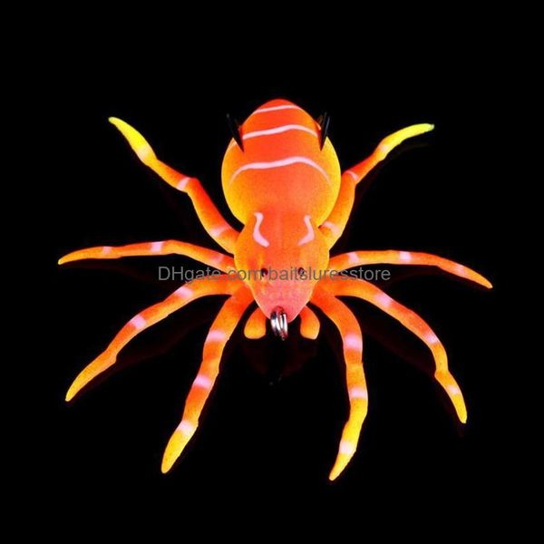 

gobygo 1pcs spider soft bait 8cm 7g sile artificial softbait lures less fishing lure with realisti qyldwp drop delivery 2021 baits sports