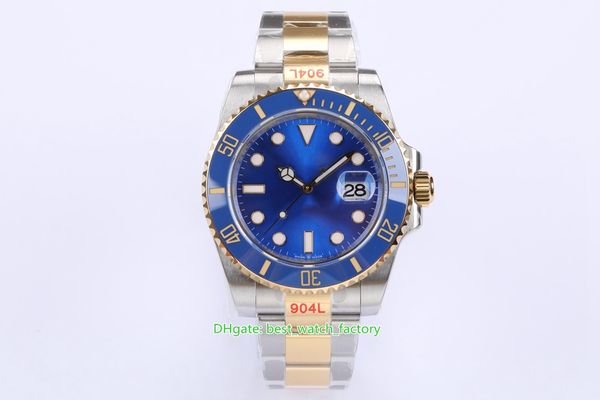 

ew maker watches 40mm 126610 126613 72 hours power reserve sapphire glass ceramic cal.3235 movement mechanical automatic mens men's wat, Slivery;brown