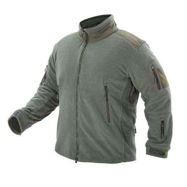 Männer US Military Winter Thermal Fleece Taktische Jacke Mit Kapuze Mantel Militar Baumwolle Armee Jacken L220706