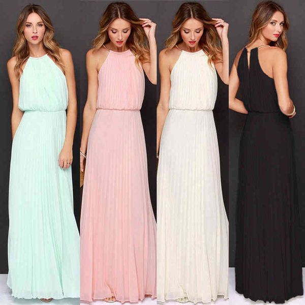 

casual dresses sleeveless rein pleated fashion dress long skirt j2h2, Black;gray