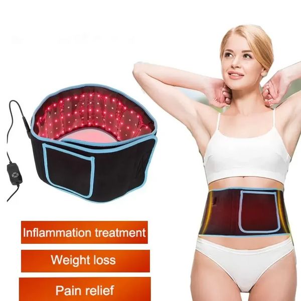 Fabrik Großhandel Dual Wellenlänge 660 Nm 850 Nm Rot Infrarot Rot Licht Therapie Taille Gürtel Für Slimbody Gerät