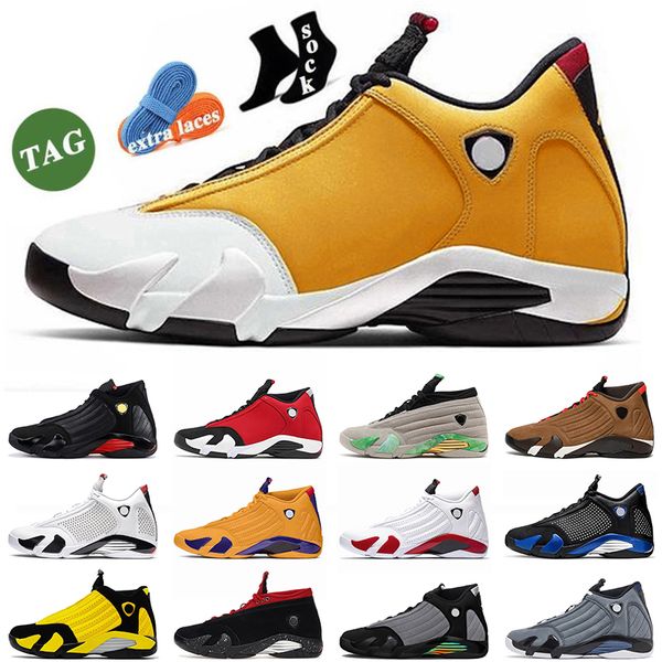 

outdoor jumpman 14 5a-men basketball shoes ginger winterized candy cane gym red hyper royal last sfortune trainers 14s sneakers sports train