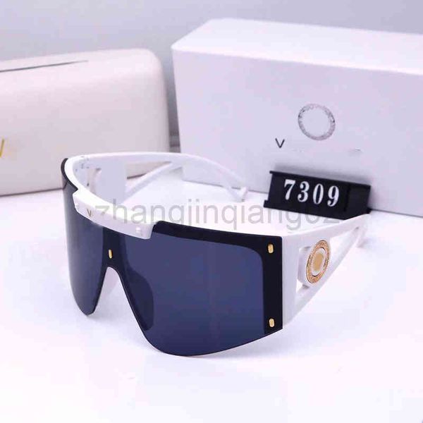

designer versage sunglasses cycle luxurious fashion woman mens lovers european american new high value womens street sunglasses travel cycli, White;black