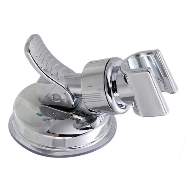 

shower head handset holder chrome bathroom wall mount adjustable suction bracket