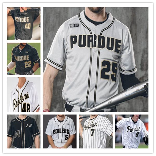 

custom ncaa purdue boilermakers baseball jersey evan albrecht troy viola cj valdez jake jarvis curtis washington jr. cam thompson mike bolto, Blue;black