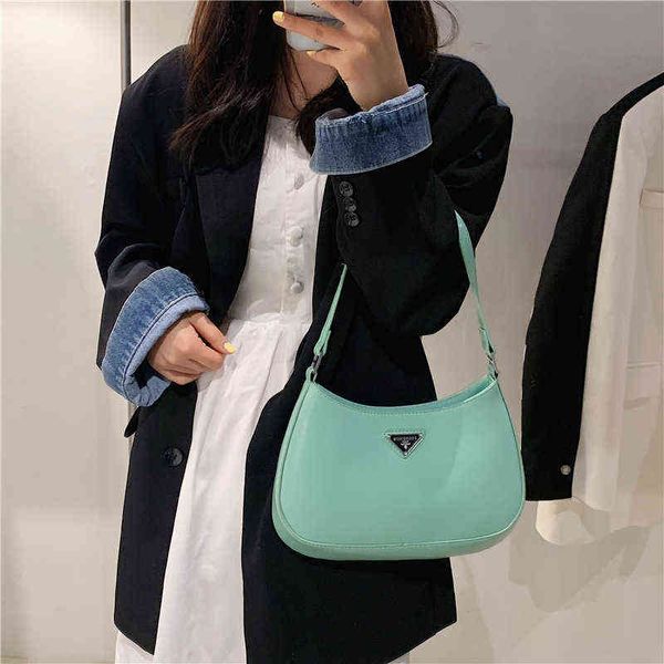 

r women's bag women spring simple net red hand bill lading armpithigh