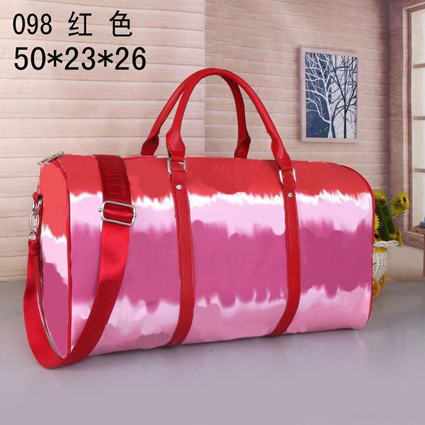

Plus Size 55 Cm Duffel Bags for Man Woman Designer Travel Pink Blue Clutch Luggage Bag Men Women Sport Totes Pvc Clear Handbag Duffle Bags, Customize