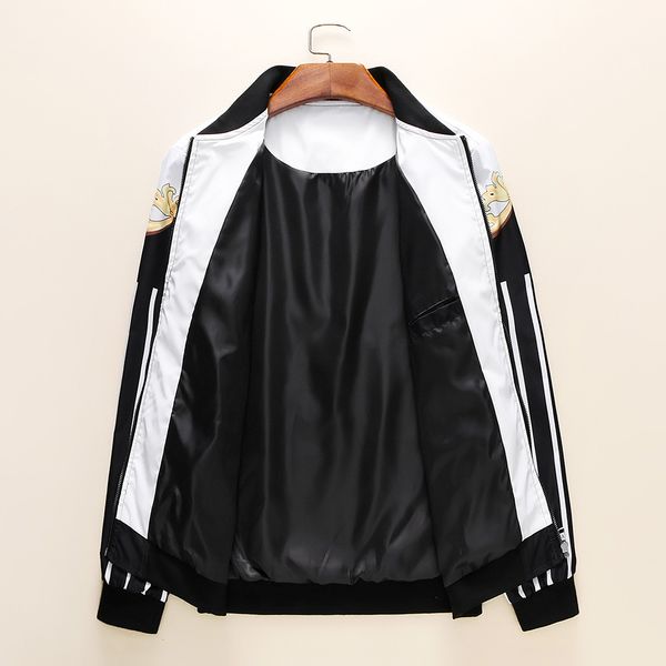 

22 designer men's autumn new casual european and american jacket loose baseball suit flight coat fashion 3xl slim fit clothes outdoor j, Black;brown