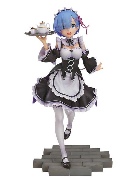 

huiya01 anime re life in a different world from zero rem pvc action figure anime figure model toys collection doll gift q0722