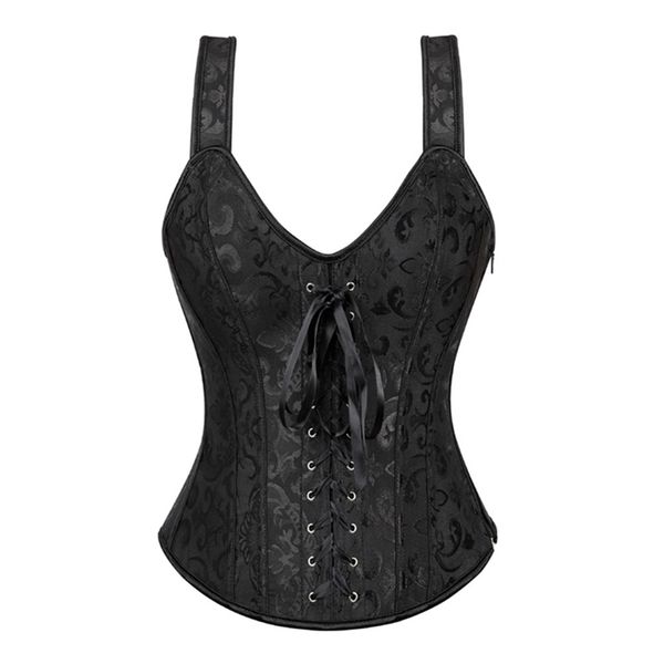 

overbust corset lace plus size women bustier lingerie body waist cincher s 220617