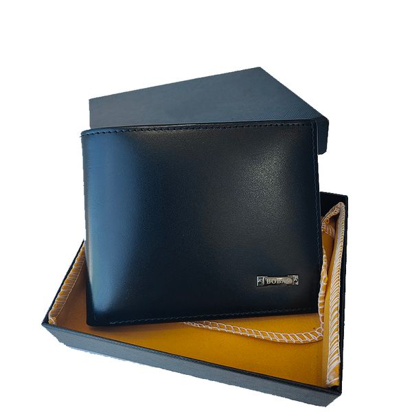

mens wallet credit card holder short european and american style soft leather trend bag portfolio with box, Red;black