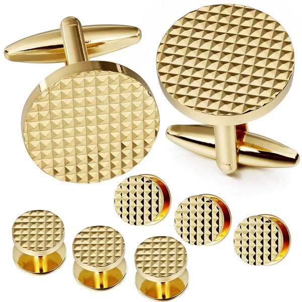 

cuff links hawson cufflink for men with tuxedo shirt studs and sier gold tone amivv, Silver