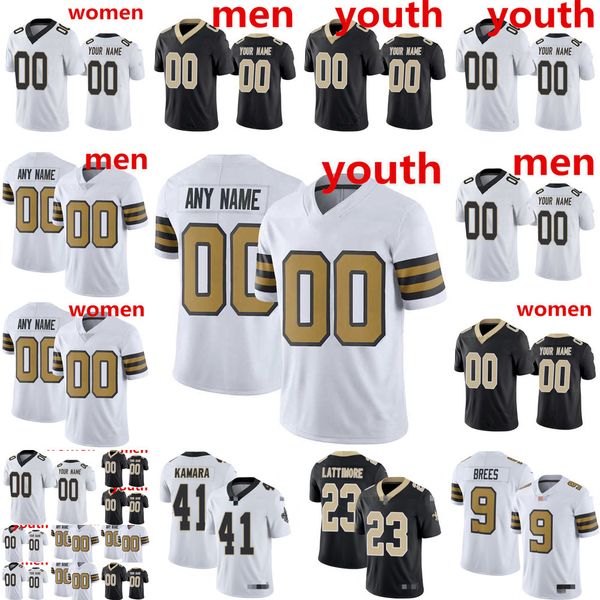 

men women new orleans''s aints''56 demario davis 2 jameis winston 9 drew brees 41 alvin kamara 7 taysom hill 23 marshon, Black;red