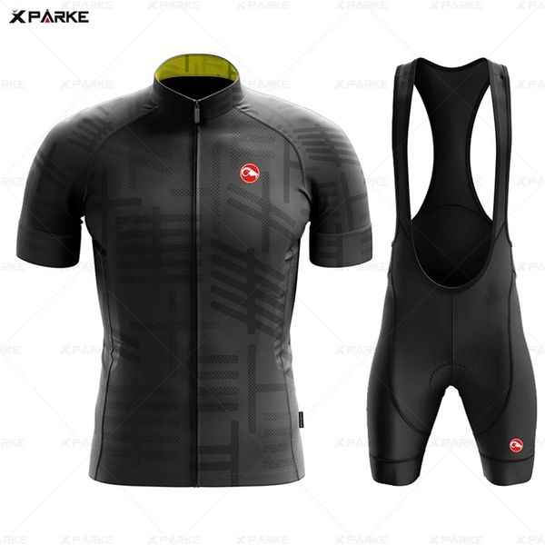

summer cycling clothing comfortable racing bicycle clothes suit quickdry mountain bike cycling jersey set ropa ciclismo 220601, Black;red