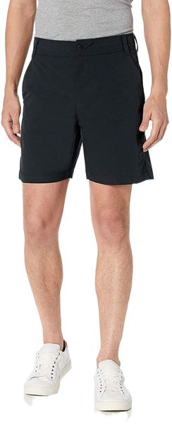 

regular-fit hybrid tech 7" short q2sz#, White;black