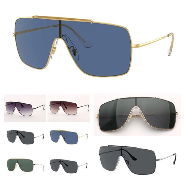 

mens sunglasses womens fashion sunglass wings vintage eyewear sun glasses uv protection lenses with leather case for b288k, White;black