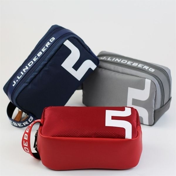 

golf bag sports supplies storage pouch handbag clutch bag zip fashion rivet south korea trendy bag high ball 220704
