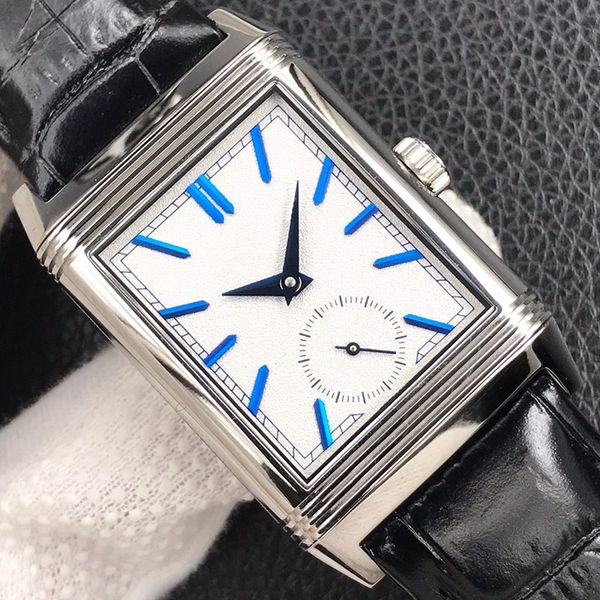 

mens watches automatic mechanical watch wristwatches sapphire 49mm leather strap waterproof multiple colours women business wristwatch, Slivery;brown