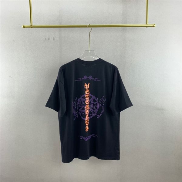 

men 2022ss t-shirt women 1 t shirt gothic tee slightly oversize, White;black