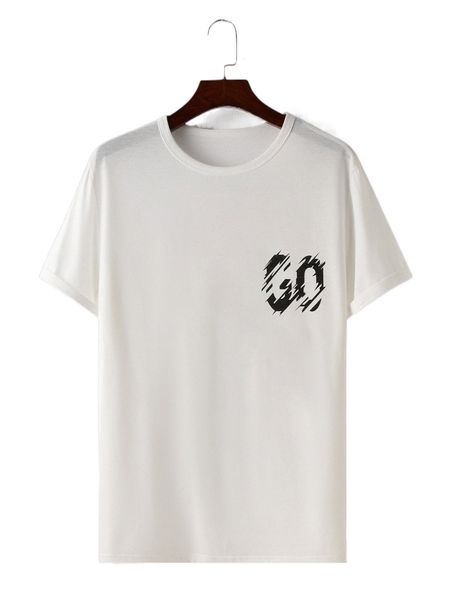 

men letter graphic tee k8sg#, White;black