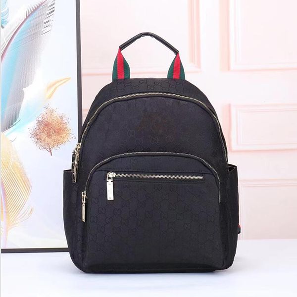 

2022 designer black embossing backpacks handbags men women genuine leather backpacks school bag fashion lady knapsack back pack presbyopic r