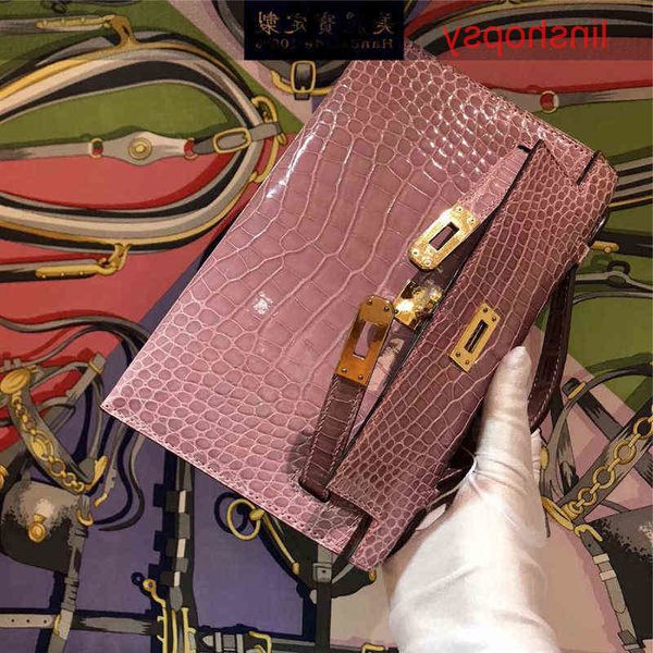 

designer herme bags kely bags handmade real crocodile skin mini a generation of female hand s 7ob6