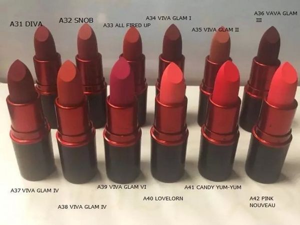 

makeup a40 lovelorn matte lipstick with english name