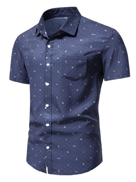 

men allover print shirt f7v1#, White;black