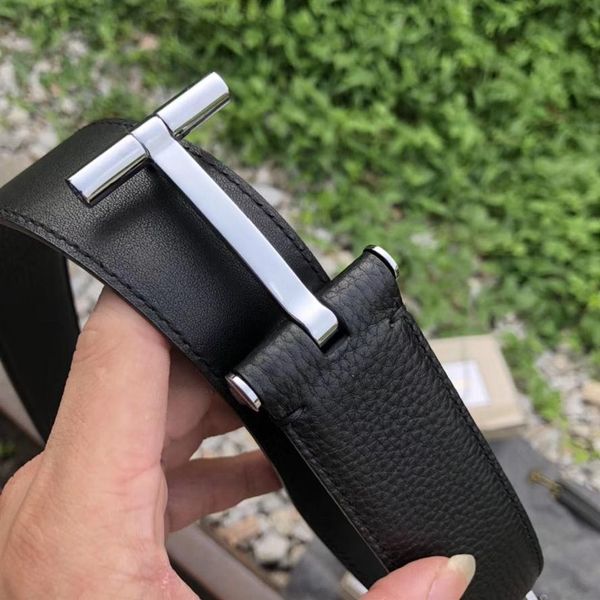 

tom belt luxury designers men women genuine leather t buckle belts fashion clothing accessories waistband with box309s, Black;brown