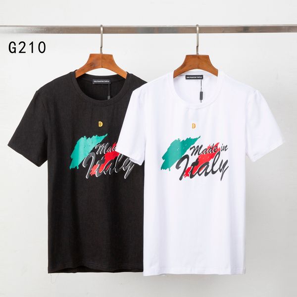 

dsq phantom turtle men's t-shirts 2023ss new mens designer t shirt italian fashion tshirts summer t-shirt male 100% cotton 619239, White;black
