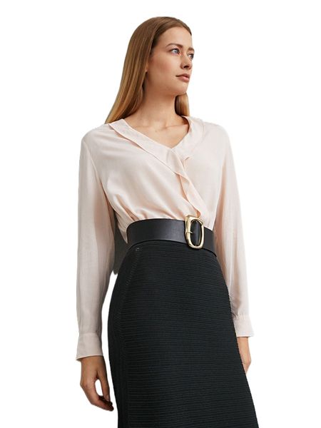 

motf premium viscose ruffle trim k7q3#, White