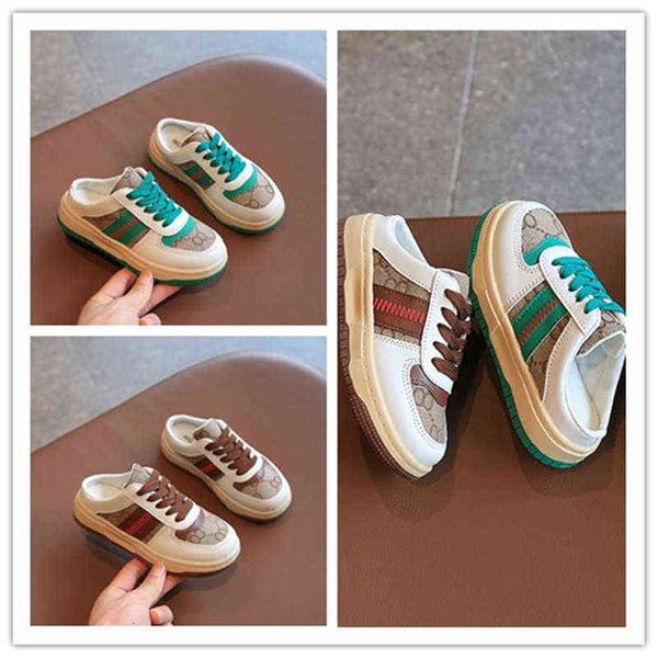 

college style children's board shoes spring korean version of middle school and university boys' casual shoes and girls' semi, Black