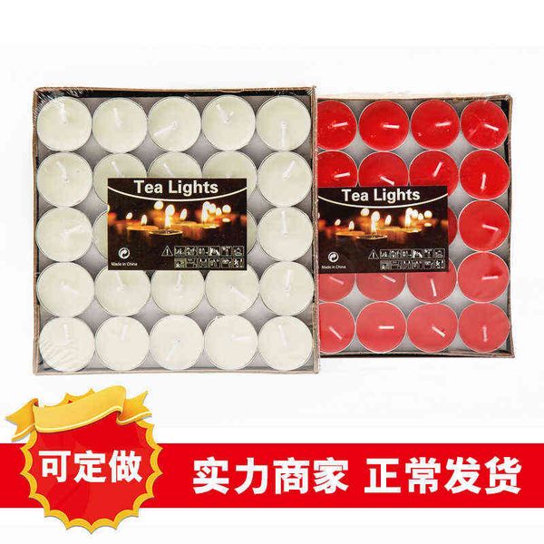 

factory outlet round butter lamp 6g 1.5h tea wax proposal advertisement layout smoke-fast small candle