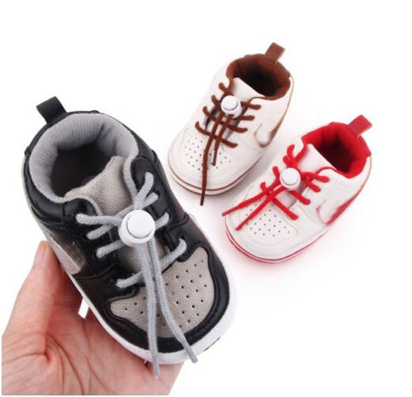 0-18 meses de garotas meninos meninos Criança First Walkers Anti-deslizamento Soled Bebe mocassins Infant Crib Footwear Sneakers