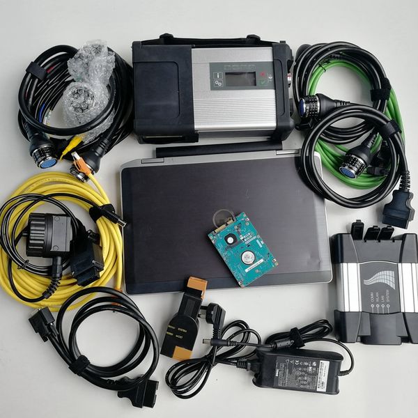 Auto Diagnostic Tools für BMW ICOM Nächster MB Stern C5 SD Connect 5 WiFi Multiplexer und Kabel 1 TB HDD Neueste Software-Laptop E6320 4G i5 CPU