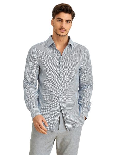 

men allover print button up shirt u2uy#, White;black